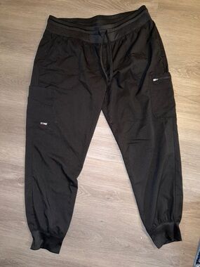Grey’s Anatomy Scrub Jogger Pants Women’s XL Black Stretch Medical Uniform